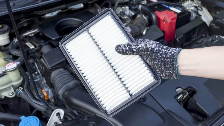 New high-efficiency A/C compressor and clean filter